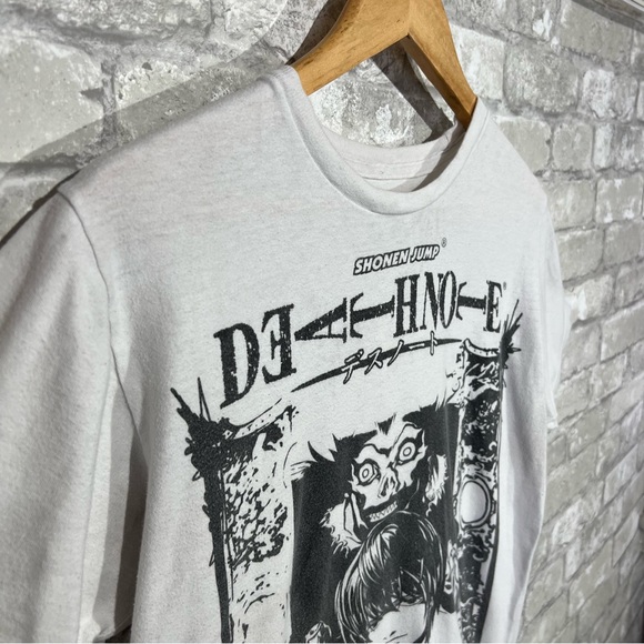 Death Note Women's Medium Anime Manga Graphic Tshirt Short Sleeve **FLAWED** - Picture 5 of 7